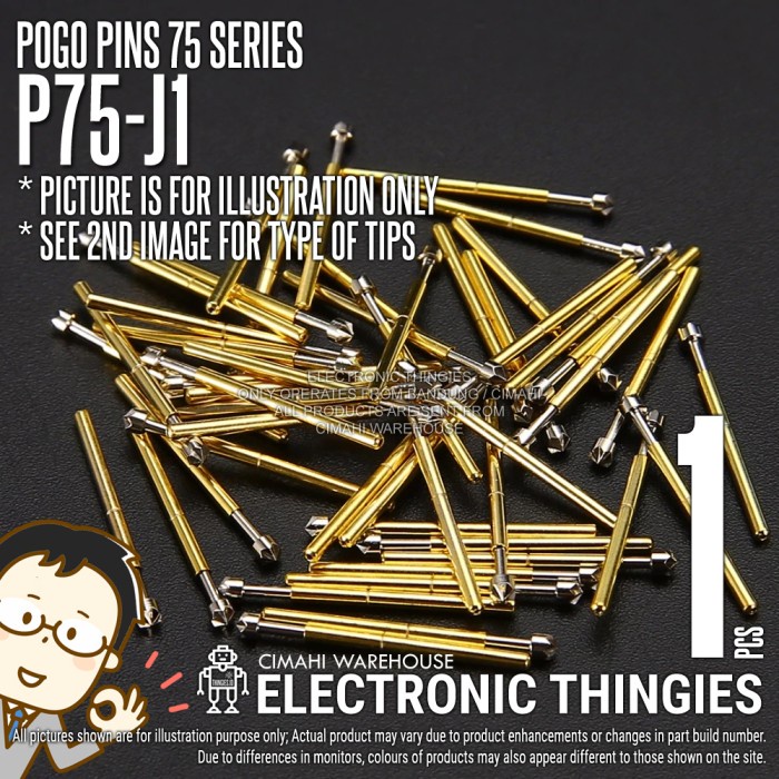 P75-J1 POGO PIN TEST PROBE