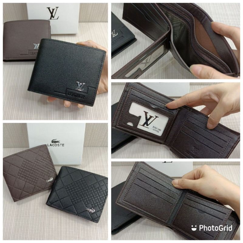 Dompet Pria LV lipat import HQ free box