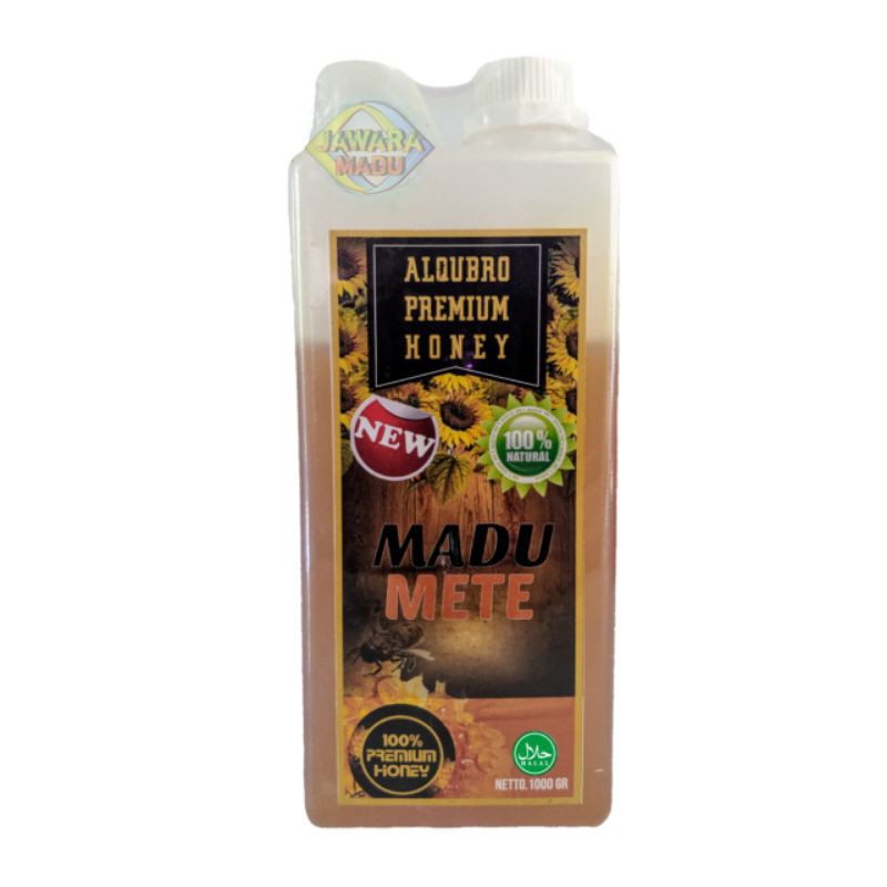 

Madu Murni Nektar Mete Al Qubro Premium 1000 Gr