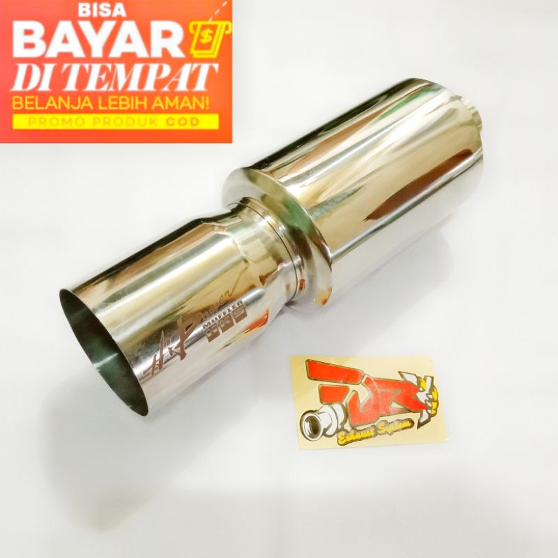 Knalpot Mobil HKS HI POWER STENLIS Civic,Jazz,Brio,HRV,Vios,Corrola,Agya,Ayla,Avanza,Datsun,Ignis