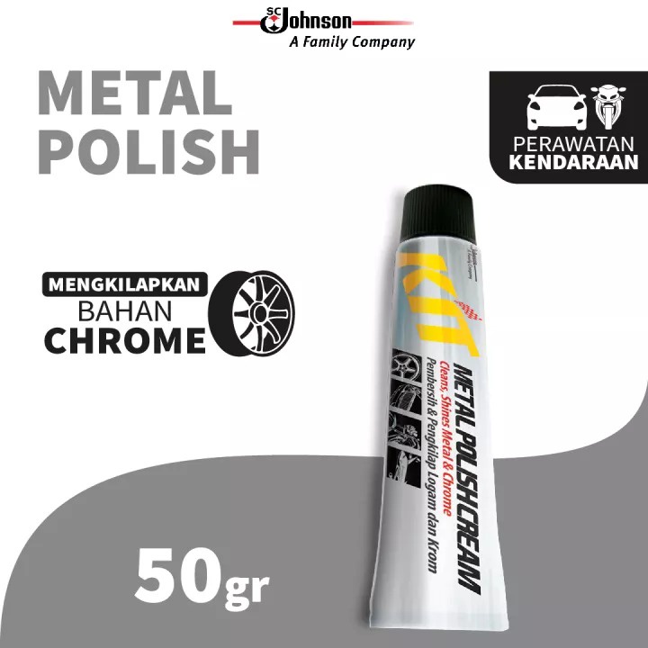 KIT METAL POLISH Cream Metal Chrome Cream Poles Stainless Krim Poles Stainless Kit Poles Original