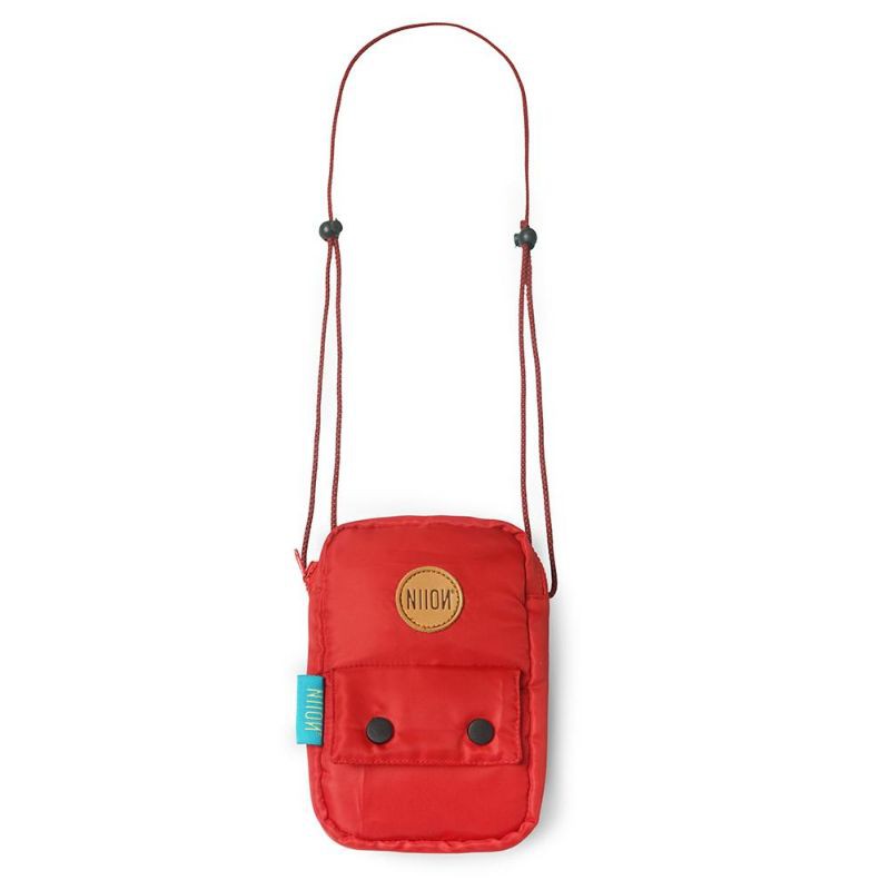 Niion Lillie Tas Selempang Hape - Merah
