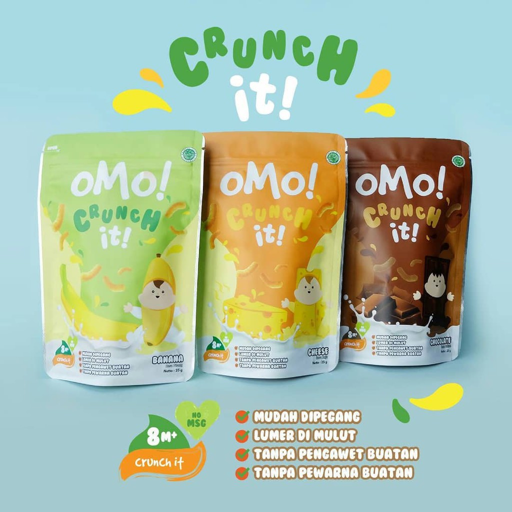OMO Crunch It For Baby Organic 25gr