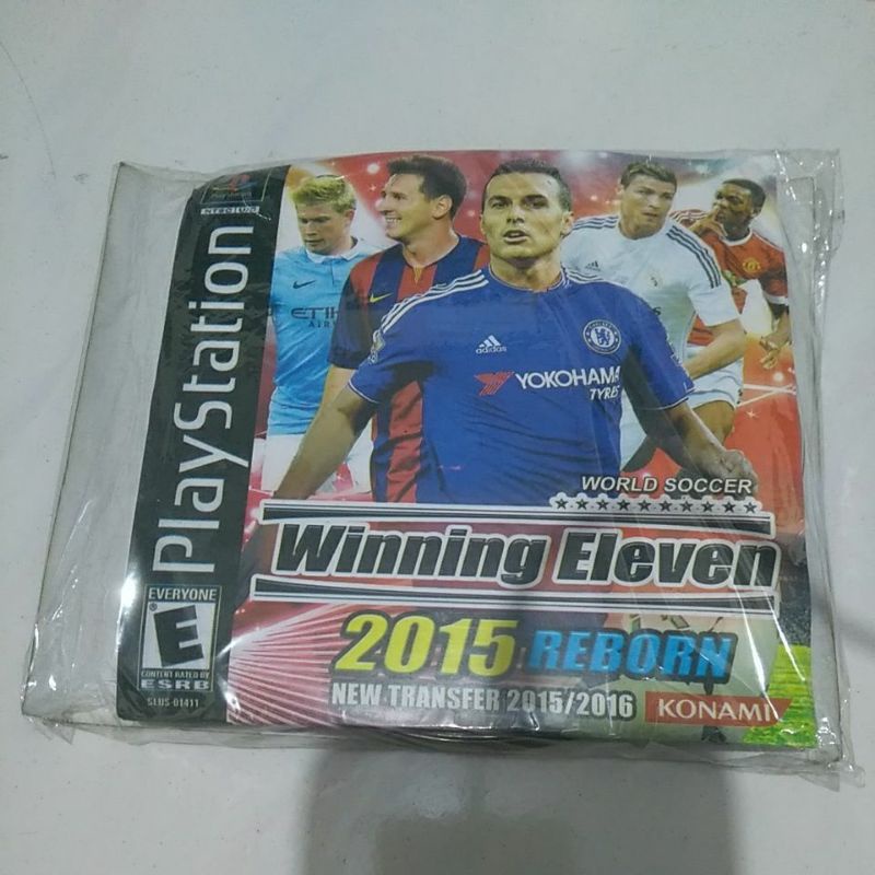 KASET GAME PS1 PSX PS ONE WINNING ELEVEN 2015 REBORN COPAB