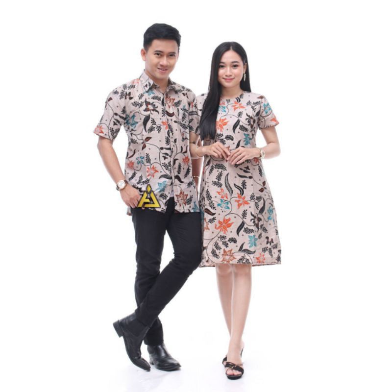 BISA PISAH Batik Couple Keluarga Sania ruffle ori ndoro jowi terbaru motif wayangan prodo