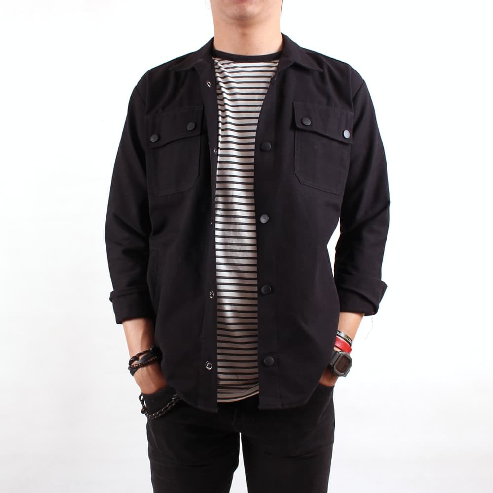 sewing machine reviews beginner: Jaket Jeans Levis Pria ( Blue Black