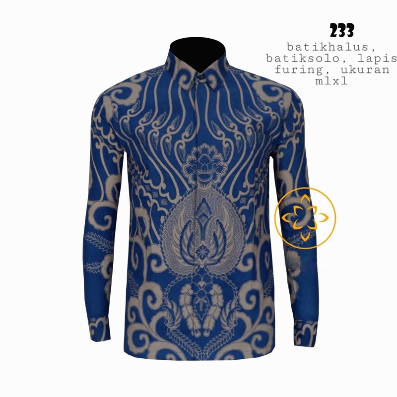 KEMEJA BATIK LENGAN PANJANG 233