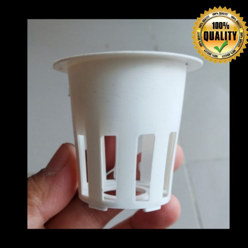 Netpot putih net pot 5cm