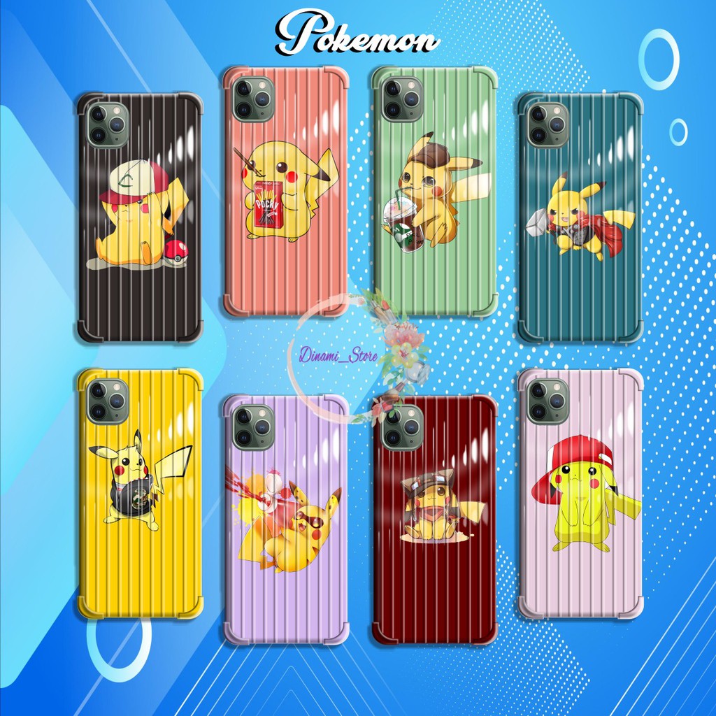 Softcase POKEMON Vivo Y91 Y17 Y12 Y15 Y93 Y95 Y81 Y83 Y71 Y53 V5 V7 Y30 Y50 V17 Y11 S1 Pro DST1328