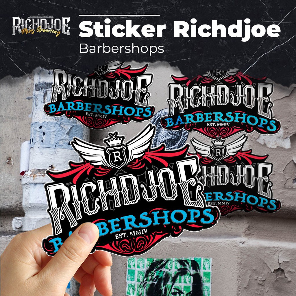 

RICHDJOE STICKER MALANG MURAH LOGO BARBERSHOPS