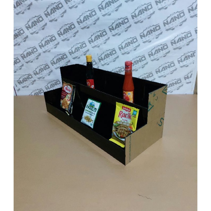 Akrilik Tempat Bumbu Dapur/ Display Bumbu dapur/organizer Display Akrilik