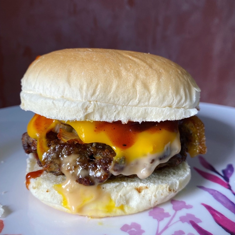 

homemade burger