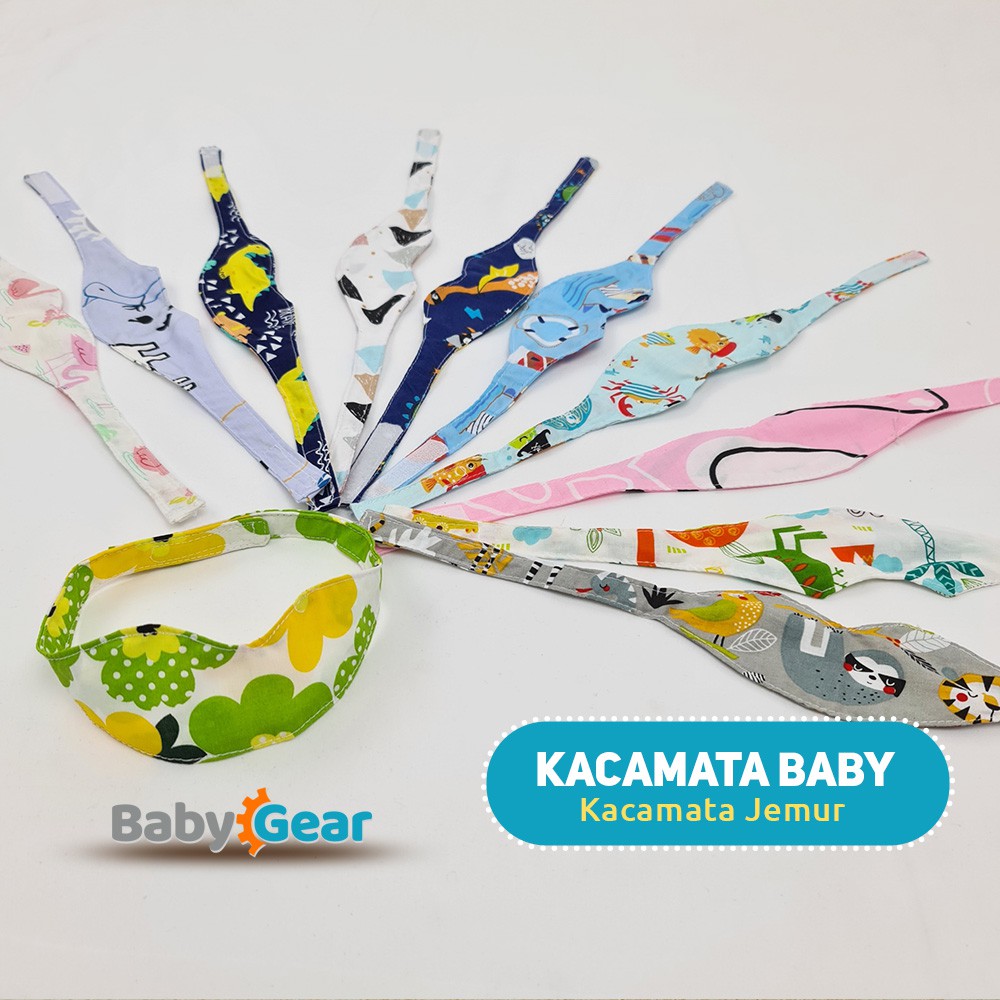 Kacamata Bayi Penutup Mata Bayi Anti Silau Kacamata Jemur