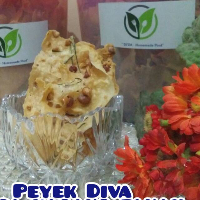

Peyek Diva renyah dan tipis