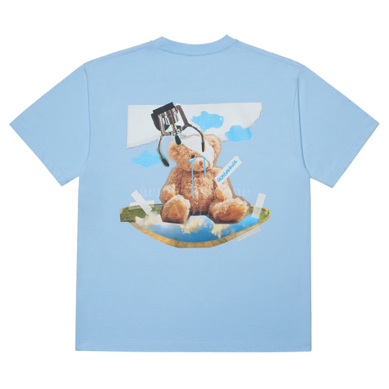 ADLV Teddy bear Doll Collage Tee Blue 100% Original