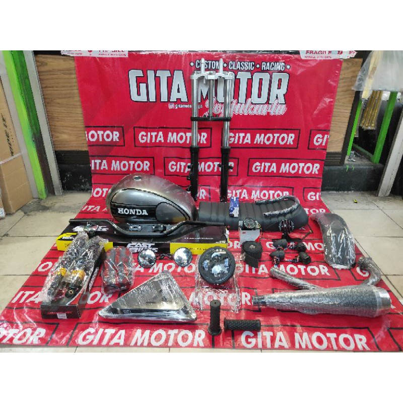 body japstyle + shock byson premium komplit murah