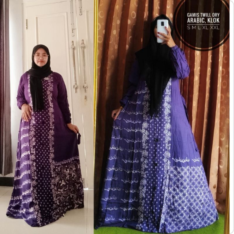 GAMIS TWILL ORIGINAL MOTIF KOREA/NEW ARRIVAL/BEST SELLER/BISA COD