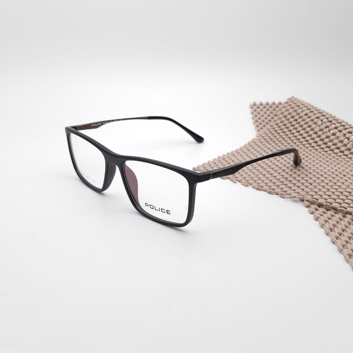 Frame Kacamata Pria - Kacamata Police 386 Size 53-17-145