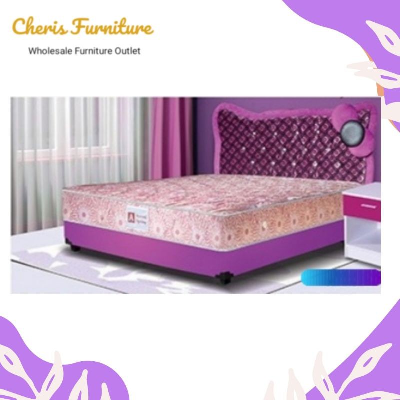 Spring Bed Matras 160x200 | Tempat Tidur Kasur Springbed 5 kaki Queen Size