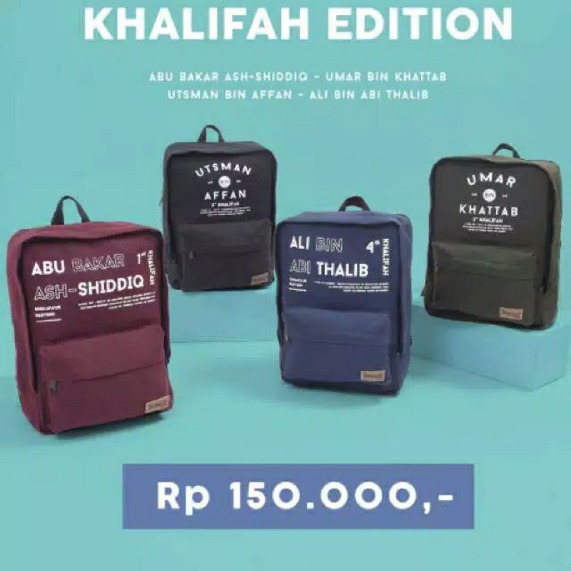 Tas Sekolah Backpack Ransel Waterproof AMMAR KIDS Kholifah Series
