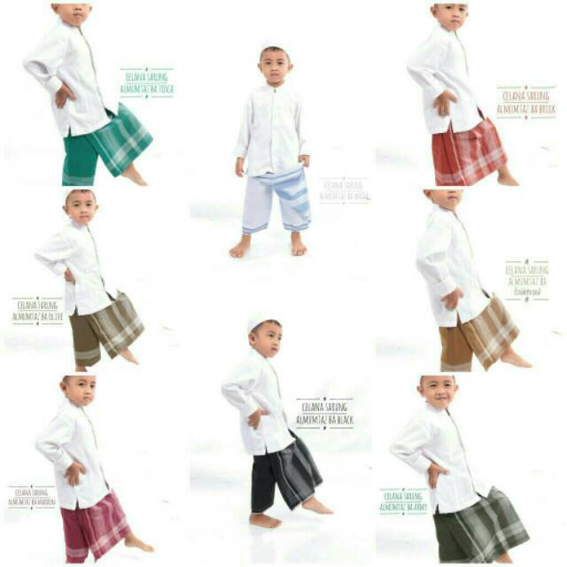 BEST SELLER SARUNG CELANA ARMAN / BIN AFFAN / UJE (SARUNG CELANA AYAH DAN ANAK)s