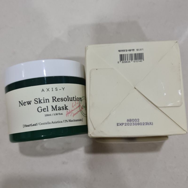 AXIS-Y - New Skin Resolution Gel Mask preloved 80%