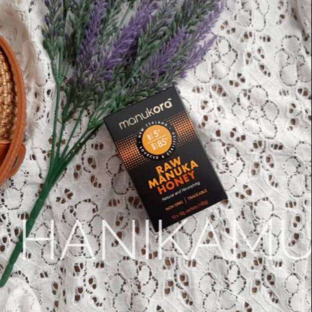 Travel Pack Madu Manuka Honey Sachet Manukora UMF 5+ (10x10 gr)