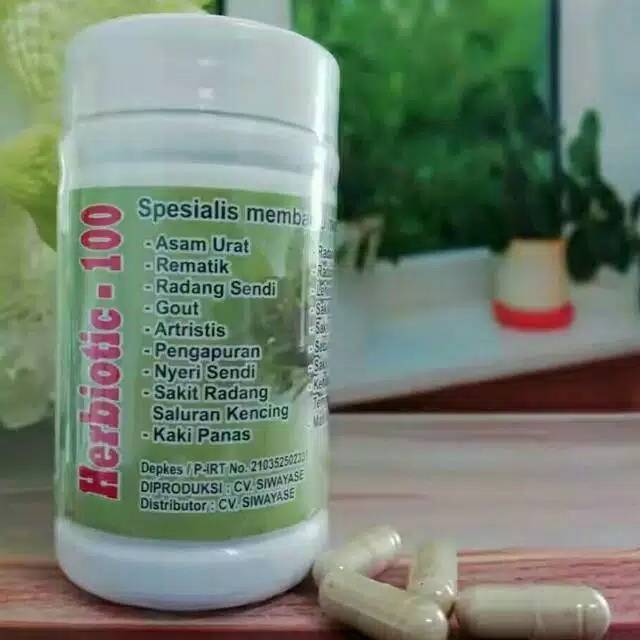 Herbiotic-100 paket reseller 5 botol