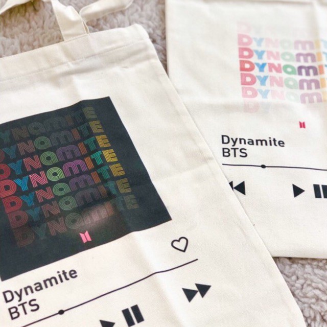 BTS Dynamite Canvas Totebag - kulkit