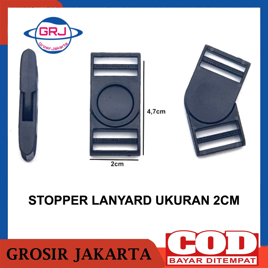 

Stopper putar 2 cm Stoper bulat