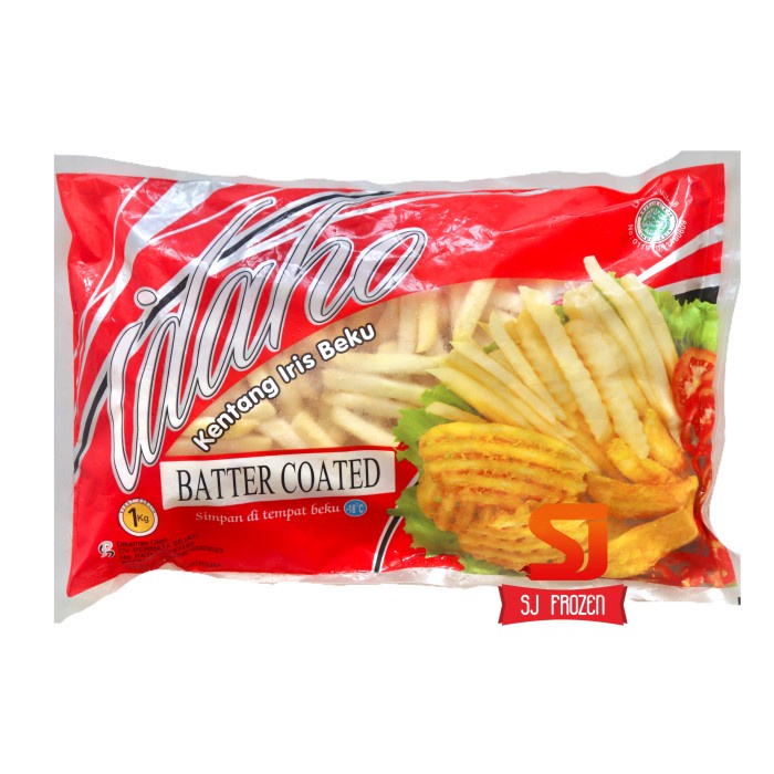 

IDAHO FRENCH FRIES BATTER COATED 1 kg