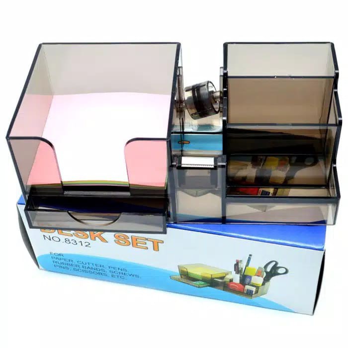 

(PCS) DESK SET KENKO NO.8312 / TEMPAT PENSIL