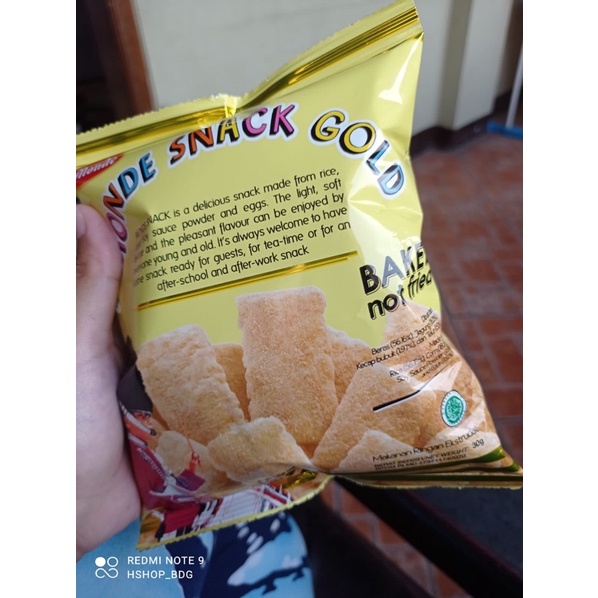 

serena monde snack gold 30gr