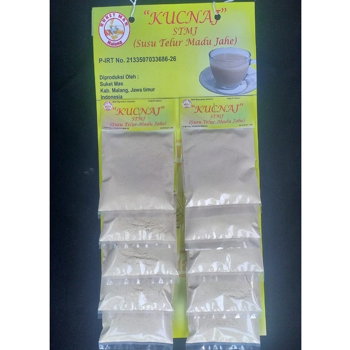 

Susu Telur Madu Jahe (STMJ)