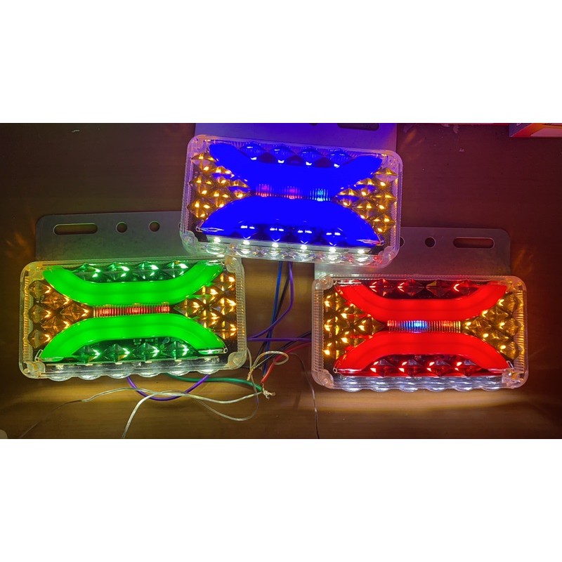 Lampu Bak Samping Truk 24 Volt Model Sabit