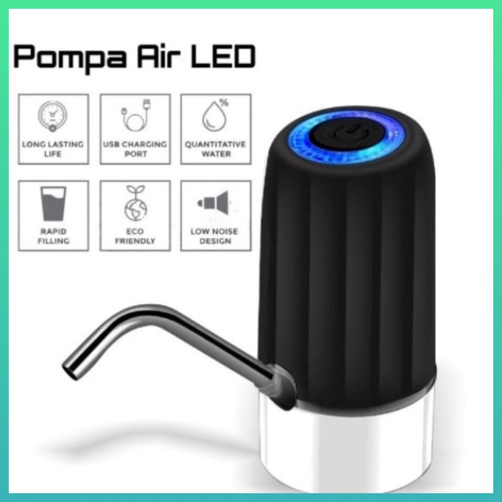 Pompa galon Elektrik Dispenser Listrik USB Worldhome66