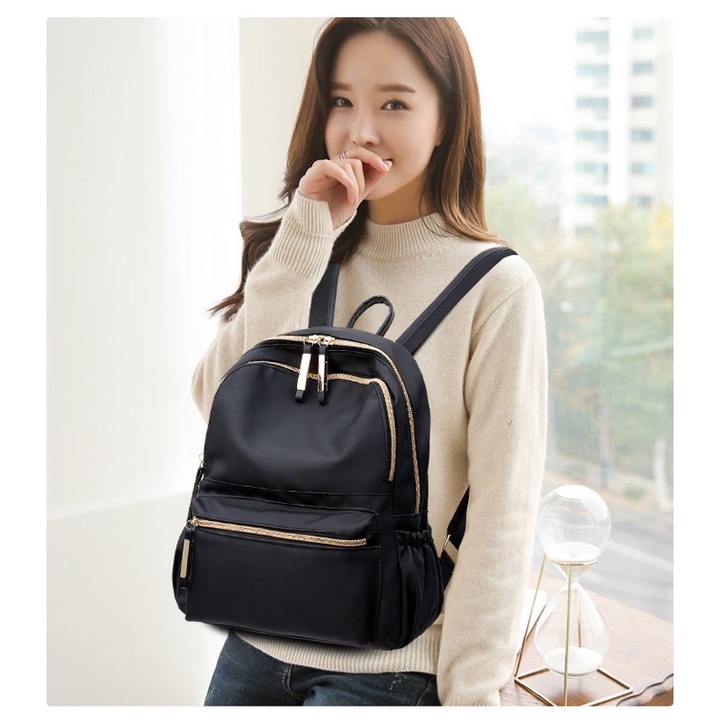 TAS WANITA 3136 - TAS RANSEL WANITA KOREA IMPORT MURAH TERBARU - D