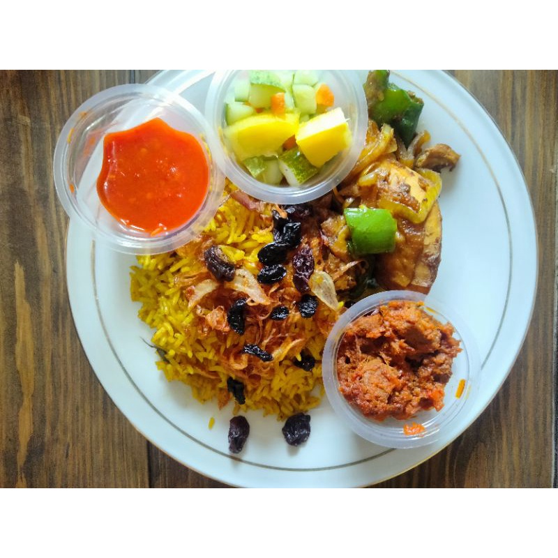 

Nasi Kabsah Ayam Beras Basmati