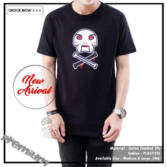 KAOS PRIA DISTRO NEW TREND