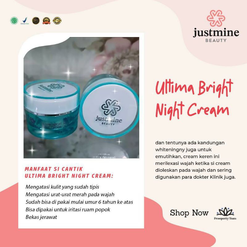 

UltimaCbrightnightcream
