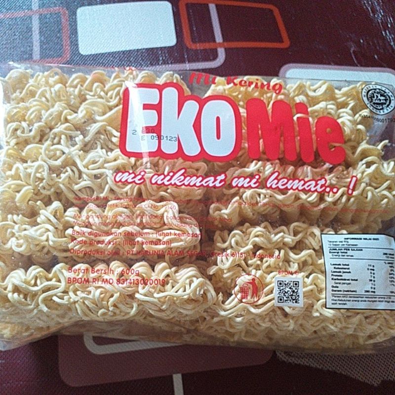 

MIE KERING EKO MIE ISI 10 PCS 600GR