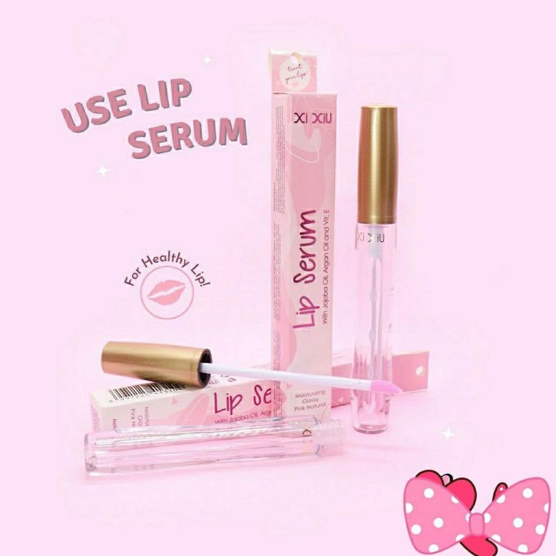 ★ BB ★XI XIU Lip Serum - Moisturizing Glossy Pink Natural | XiXiu Lip Serum