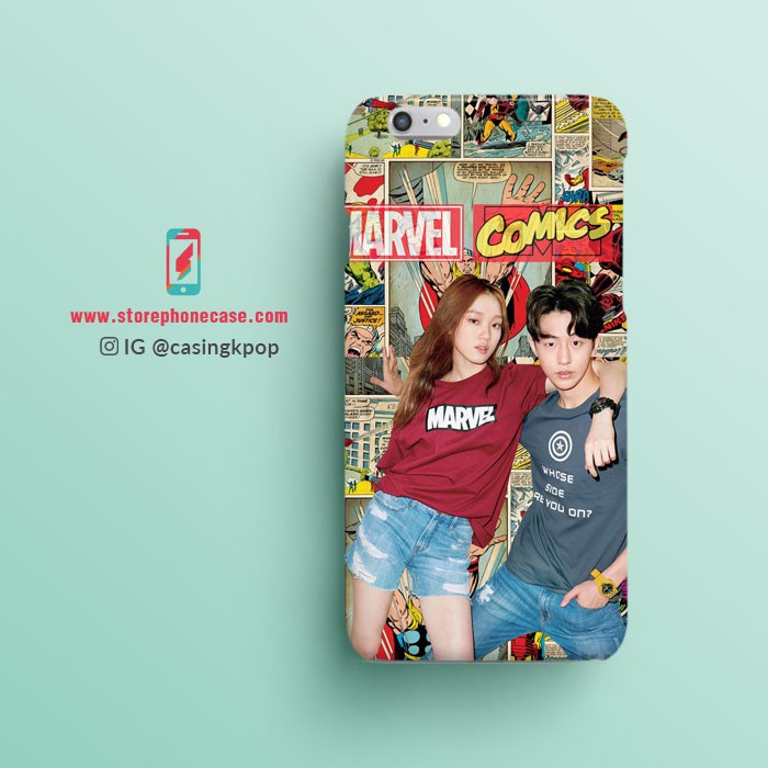 Casing Handphone KPOP Lee Sung Kyung & Nam Joo Hyuk - Nylon Magazine