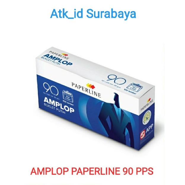 

Amplop Putih PAPERLINE 90 PPS ( 100% ORI )