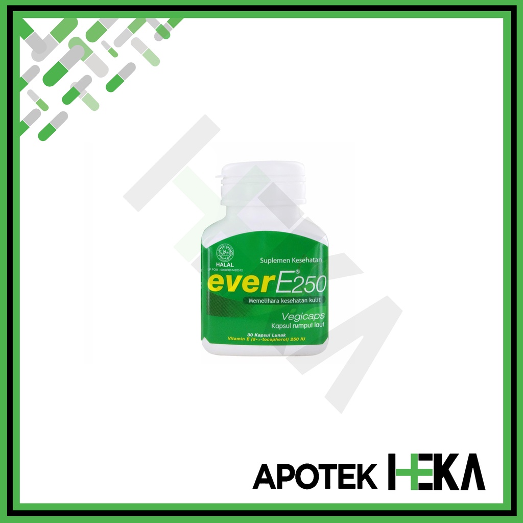 Ever E 250 Soft Capsul Botol isi 30 Vitamin E (SEMARANG)