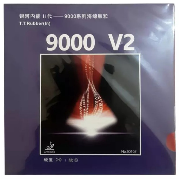 Karet Bat Tenis Meja Pingpong Yinhe 9000 II V2 Sponge Tipis