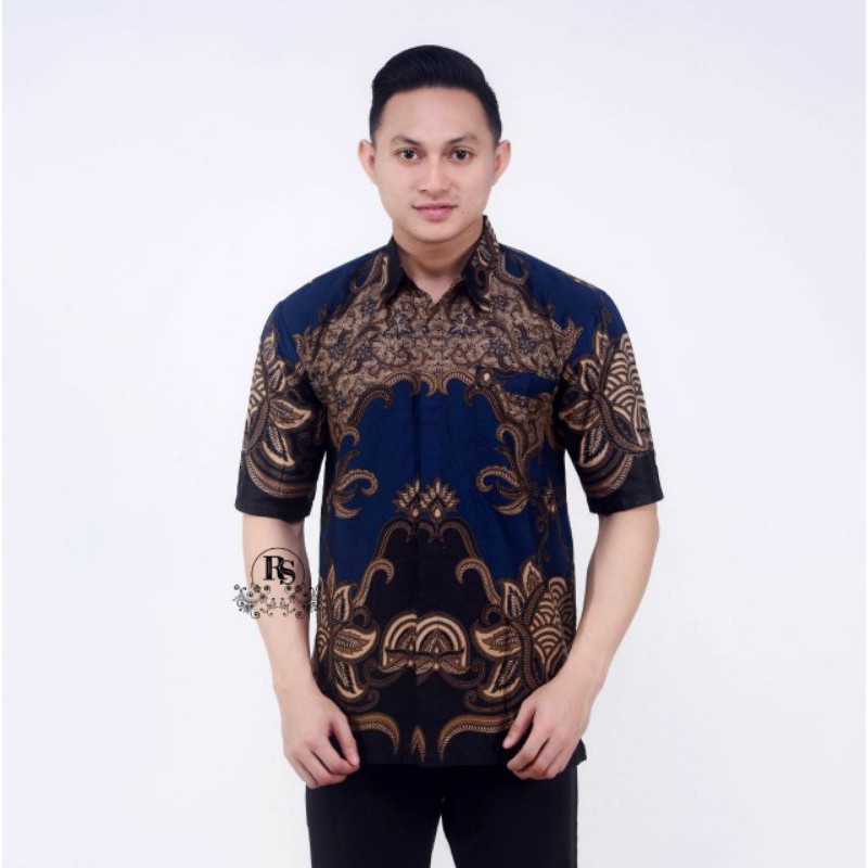 Batik pria moderan kemeja atasan batik pria moderen BUTIKDIAN