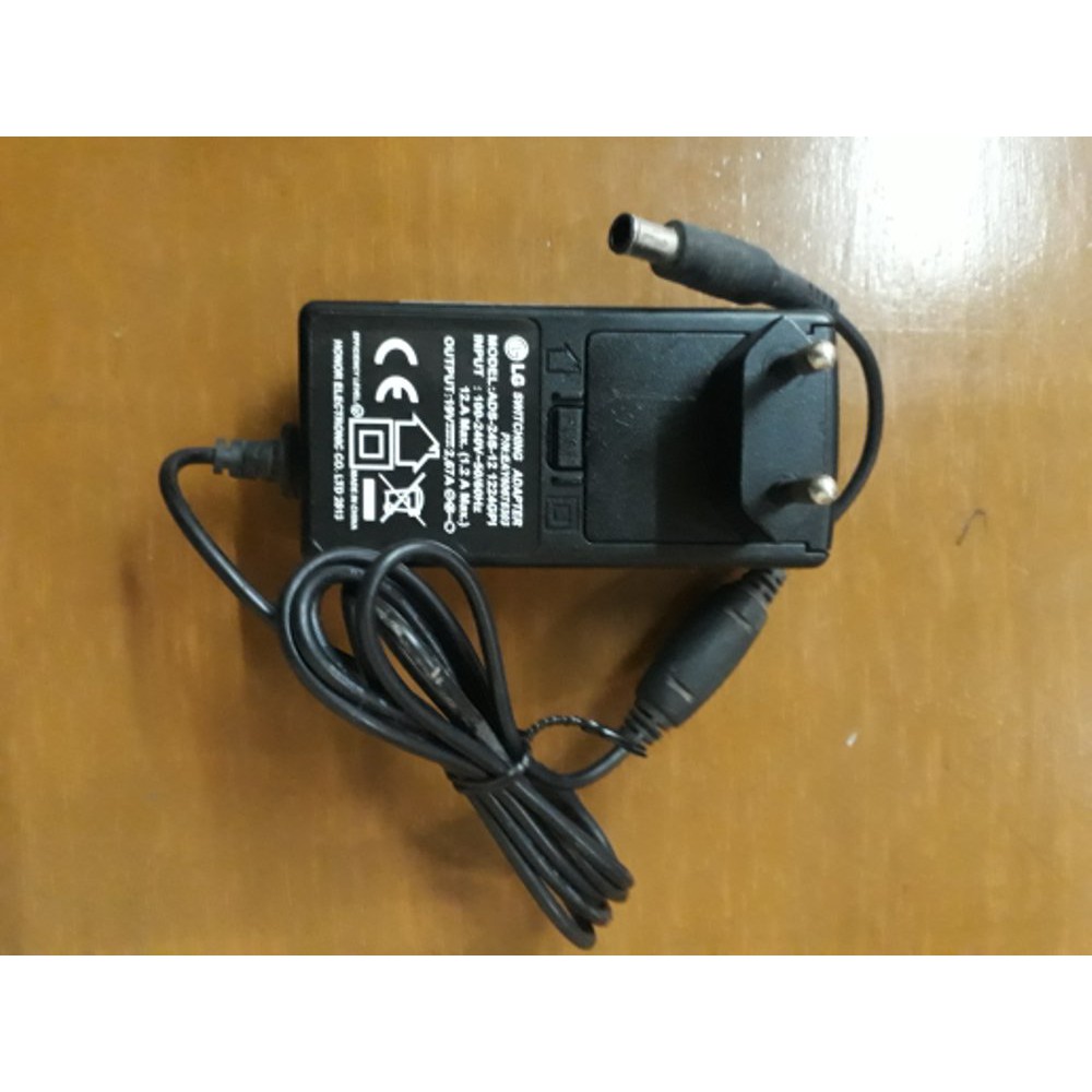 Adaptor charger tv led LG 19V 1 7A