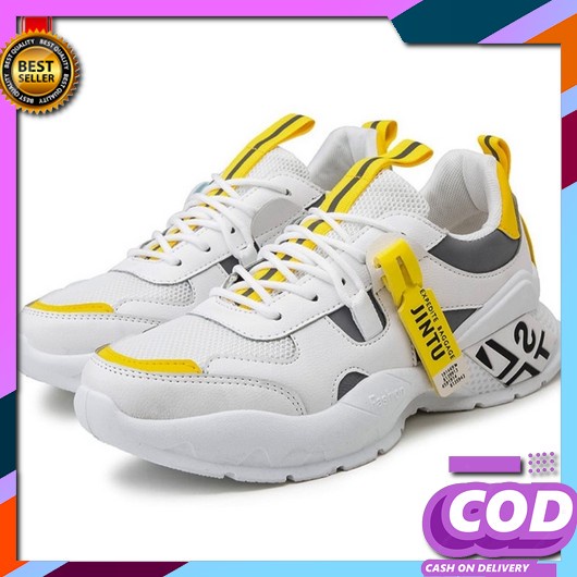 Ando Official Sepatu Sneakers Tricks Pria Dewasa - Putih Tbig [Cod] Sepatu Sneakers Pria Jintu St Im