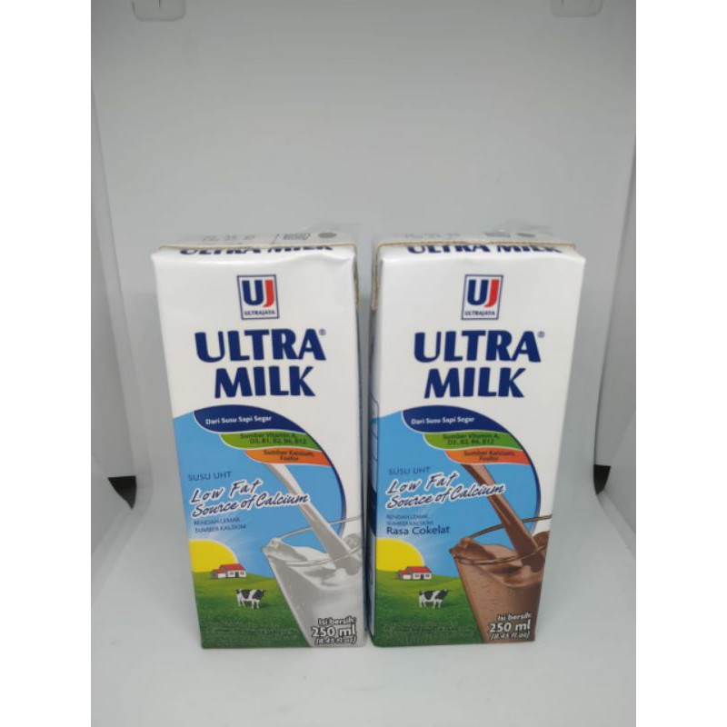 

SUSU ULTRA MILK LOW FAT 250ml